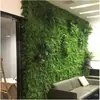 Plástico Planta Verde Simulação Planta Parede de Fundo Decoração Teto Interno Muro Externo Gramado Gramado Artificial