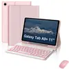 Adequado para Tablet Samsung A9Plus 11 polegadas Capa Protetora com Teclado Bluetooth Retroiluminado e Compartimento para Caneta, Transfronteiriço A9+