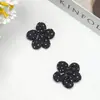 Tela Linda de Puntos Botón Tridimensional Flor Pequeña Hecho a Mano DIY Accesorios para el Cabello Ropa Bolsas Funda para Teléfono Muñecas Accesorios Decorativos