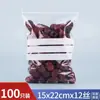 Sacos Autoadesivos Escrevíveis para Embalagem de Medicamentos Chineses e Ocidentais, Rótulos de Alimentos, Sacos Plásticos Espessos Transparentes, Sacos de Amostra