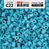 Kit de Manualidades DIY de Cuentas de Fusión 3D de 264 Colores, Juego Completo de Materiales y Herramientas para Cuentas de Fusión MARD