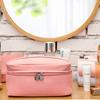 Bolsa de cosméticos al por mayor de fábrica portátil de gran capacidad bolsa de almacenamiento impermeable portátil Bolsa de cosméticos para mujer bolsa de lavado para viaje de negocios