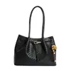Bolso de hombro para mujer simple y elegante 2026 nueva tendencia de moda bolso de axila de gran capacidad bolso tote para mujer texturizado
