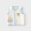 Chaleco Cálido para Bebé Otoño e Invierno Chaleco Acolchado para Bebé Chaleco Chaleco para Niños Top de Protección para el Vientre de Algodón Puro para Recién Nacido