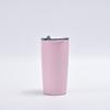 Copo de carro 20oz transfronteiriço novo portátil de aço inoxidável com bico copo prático para leite e café de carro