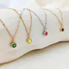 Colar St.delan Europeu e Americano Dezembro Feminino Moda Ins Colar da Moda Pingente Pedra Bruta de Diamante Lote