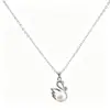 Collar de Perlas Naturales de Agua Dulce Cisne para Mujer, Estilo Nuevo, Cobre Chapado en Oro, Lujo Ligero, Cadena para Clavícula de Alta Gama, Collar de Perlas de Nicho