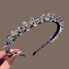 Elegante e doce tiara de cristal brilhante, novo modelo 2026, tiara de luxo leve, acessório diário para mulheres, adequada para lavar o rosto