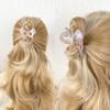 Estilo francês elegante agarrar clipe tulipa ácido acético tubarão clipe elegante bonito grampo de cabelo all-match doce acessórios para o cabelo headwear mulheres