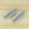 Hebilla de plástico 641C/628B accesorios de herrajes para puertas y ventanas archivador puerta de armario de hojalata manija invisible transfronteriza