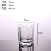 Suporte de Vela Transparente em Estoque Copo de Vidro Copo Transparente para Vela Copo Vazio Vidro Espessado Copo para Vela de Aromaterapia para Sala de Estar