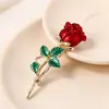 Broche de Moda Más Vendido Transmitido en Vivo, Hebilla de Bufanda de Seda de Alta Gama Estilo Coreano, Broche de Pedrería a la Moda, Pin para Abrigo, Accesorio de Ropa de Perla