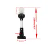 Luz de Anillo LED Ajustable para Yates Luz de Cola de Ancla Oscilante de 9 pulgadas 12 pulgadas Luz de Navegación Marina Luz Blanca de 360 grados