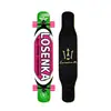 Skate Longboard de 44 Pulgadas para Principiantes, Hombres y Mujeres, Adultos, Tabla de Baile Doblemente Curva Profesional, Monopatín de Cuatro Ruedas de Madera de Arce para Jóvenes