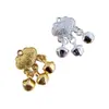 Colgante de Campana de Longevidad y Riqueza, Colgante de Candado de Viaje Seguro, Accesorios para Pulseras DIY, Dijes para Collares, Accesorios de Joyería de Candados Pequeños