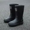 Botas de Lluvia para Mujer 2026 Nuevas de Caña Alta Modernas Zapatos de Agua Antideslizantes Largos Ligeros Suela Blanda Impermeables Botas de Lluvia Día Lluvioso Zapatos de Goma