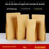 20 * 30 + 8 oito saco de vedação lateral saco de embalagem de alimentos de papel kraft aluminizado saco auto-vedante saco selado saco de frutas secas atacado
