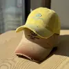 Gorra de Béisbol Rosa con Bordado de Letras Degradadas para Mujer, Gorra Versátil de Ala Ancha y Corona Suave, Circunferencia de Cabeza Grande, Sombrero para Adelgazar el Rostro
