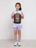 Mochila Ultraligera Infantil Color Block Dopamina Bolsa Ligera para Viajes Diarios Mochila Escolar para Estudiantes Mochila de Viaje Unisex para Niños al Aire Libre