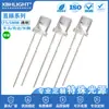F5/5MM borda plana transparente LED monocromático indicador de linha embutido conta de luz perna longa perna curta diodo emissor de luz led