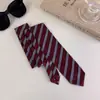 Gravata Listrada Estilo College Doce Cool da Moda para Uniforme de Estudantes Femininas Camisa com Design de Nicho Acessório de Lenço de Pescoço Versátil Casual