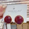 Brincos de Pérola Geométrica Simples e Estilosos Design Coreano Senso de Estilo Temperamento Celebridade da Internet Brincos para o Dia a Dia Personalidade Versátil Acessórios de Brincos