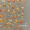 Pegatinas de Manicura Estilo Xiaohongshu Capibara Plano, Pegatinas para Cuaderno, Pegatinas Lindas para Taza de Agua, Pegatinas para Bolígrafos, Pegatinas para Teléfono Móvil