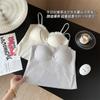 Sutiã Cropped de Renda Estilo Mori Doce Versátil Sem Marcas Costas Bonitas Estilo Bolha Puro Desejo Sutiã de Alça Roupa Íntima para Mulheres