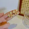 Pendientes de Pin de Flor de Cristal Plateado de Lujo Pendientes Únicos Moda Nueva 2022 Temperamento Celebridad de Internet Coreana Mujeres de Gama Alta