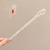 Nuevo Pasador de Madera Estilo Chino para Mujer, Pasador de Borla de Alto Nivel Estilo Antiguo, Pasador Versátil para Recogidos en la Parte Trasera de la Cabeza, Accesorio para el Cabello