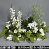Arreglos Florales de Boda, Arreglos Florales Estilo Bosque, Flores de Boda, Flores Artificiales, Caminos de Flores, Arte Floral de Escenario T, Estilo Monet