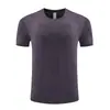 Ropa de Senderismo Dijia para Hombre Camiseta Deportiva Casual de Cuello Redondo y Manga Corta Elástica Top de Fitness Transpirable de Secado Rápido para Hombre