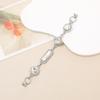 Yilian novo diy Frosted Pearl arco pulseira parafuso fivela da moda caso de telefone das mulheres resistente a quedas pendurado cadeia Cadeia de pérolas