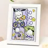Pintura de Diamantes para Niños al por Mayor Pintura de Pegar Pegatinas de Diamantes con Marco de Fotos Paquete de Materiales Hechos a Mano DIY Mampostería Completa de Diamantes de Dibujos Animados