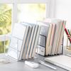 Suporte para livros de 4 peças, estante para livros, suporte para livros, suporte para livros, estante de ferro, mesa simples, suporte para livros de estudante, mesa simples