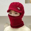 Sombrero para personas de mediana edad y mayores mujeres invierno engrosado lana de madre sombrero para ancianos niños abuela señora mayor cálido en otoño e invierno