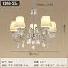 Candelabro de cristal de lujo ligero estilo francés, iluminación vintage color crema para sala de estar y comedor, lámpara de hierro creativa estilo americano para dormitorio principal