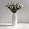 Vaso simples de cerâmica para flores secas, decoração hidropônica Estrela Cadente fresca, móvel de TV, decoração de casa estilo europeu