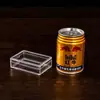 Caixa Plástica Transparente Retangular Pequena com Tampa Material PS de Grau Alimentício Embalagem para Doces Presentes Acessórios