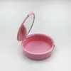 Caja de Espejo Dental, Caja Redonda para Brackets Invisibles, Caja para Retenedor Ortodóntico, Caja Portátil para Dentadura Postiza, Caja de Almacenamiento para Dientes, Personalizada