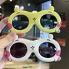Gafas de Sol Infantiles de Oso de Dibujos Animados, Protección Solar, Parasol, Gafas de Sol para Bebé Oso, Anti-UV, Gafas Lindas para Bebés Niños y Niñas