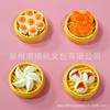 Pegatinas Decorativas Grandes para Refrigerador de Comida China Tarjeta Grande Juego de Comida Vaporera Cangrejo Empanadilla Camarón Empanadilla Rey Cerdo Asado Bolsa Estéreo Pegatinas para Refrigerador