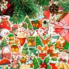 50 adesivos divertidos com tema de Natal para cadernos, copos de água e produtos culturais criativos, adesivos de decoração DIY, atacado transfronteiriço