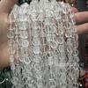 Cristal de água-marinha natural Tianhe pedra apatita hexagonal contas soltas diy pulseira colar jóias atacado