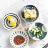 Plato pequeño para salsa estilo japonés Cerámica Hogar Plato para salsa de soja Plato para pepinillos Plato para condimentos Vinagrera Plato pequeño Plato para condimentos