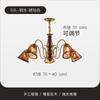 Estilo Medieval Criativo Flor Francesa Madeira Maciça Retrô Lustre para Sala de Estar 2025 Novas Lâmpadas de Luxo para Quarto e Restaurante