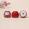 Gato da Sorte Cerâmico Laifu Exquisite Pulseira de Gato da Sorte Acessórios Pintado Gato da Sorte diy Cordão de Mão Colar Atacado