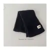 Novo Cachecol de Lã Tricotado de Inverno 2025 Outono e Inverno Cachecol Tricotado Versátil Quente Estilo Coreano Cachecol Simples