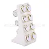 Cocina Transfronteriza Estante de Especias en Forma de Z Botella Botella de Condimento para el Hogar Tarro Caja de Especias Juego Combinado de Vidrio Estante de Especias Tarros