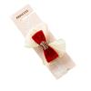 Boa venda presilha de cabelo com laço de veludo e rede tiara de coroa de princesa faixa de cabelo de renda acessórios de cabelo para bebê de um ano e um mês